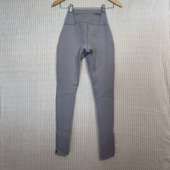 SKIMS‎ SPORT SWIM LONG PANT CHM SW-PNT-0073 CHROME GRAY Sz XXS NWT - Picture 3 of 16
